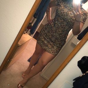 Trafaluc Jaquard Mini dress